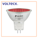 TRU- LÁMPARA DE HALÓGENO ROJO TIPO MR16 EN CAJA, VOLTECK