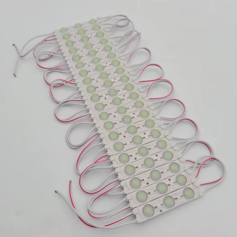 [ML3-BFx100 / TNSC97908] 100pz MÓDULOS DE 3 LEDS SMD EXTERIOR 12v BLANCO FRÍO