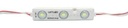 20pz - MÓDULOS DE 3 LED SMD 2835 12v EXTERIOR BLANCO FRÍO