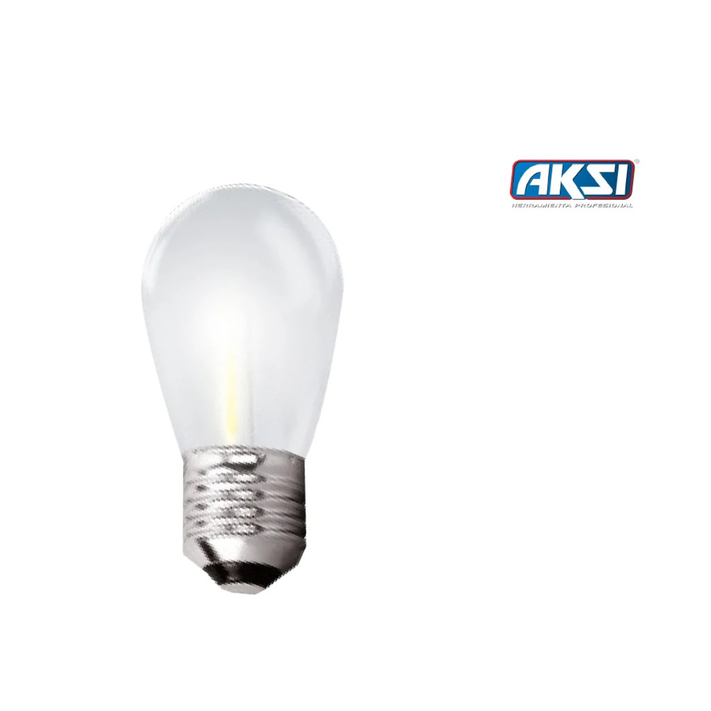 [122212] AKS- FOCO LED COLOR S14 1W CÁLIDO 3000k