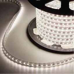 [DD-03V-0007-01A-50M] ILV - 50m MANGUERA LED SMD5050 350w BLANCO FRIO c/3 CLAVIJAS Y CLIPS