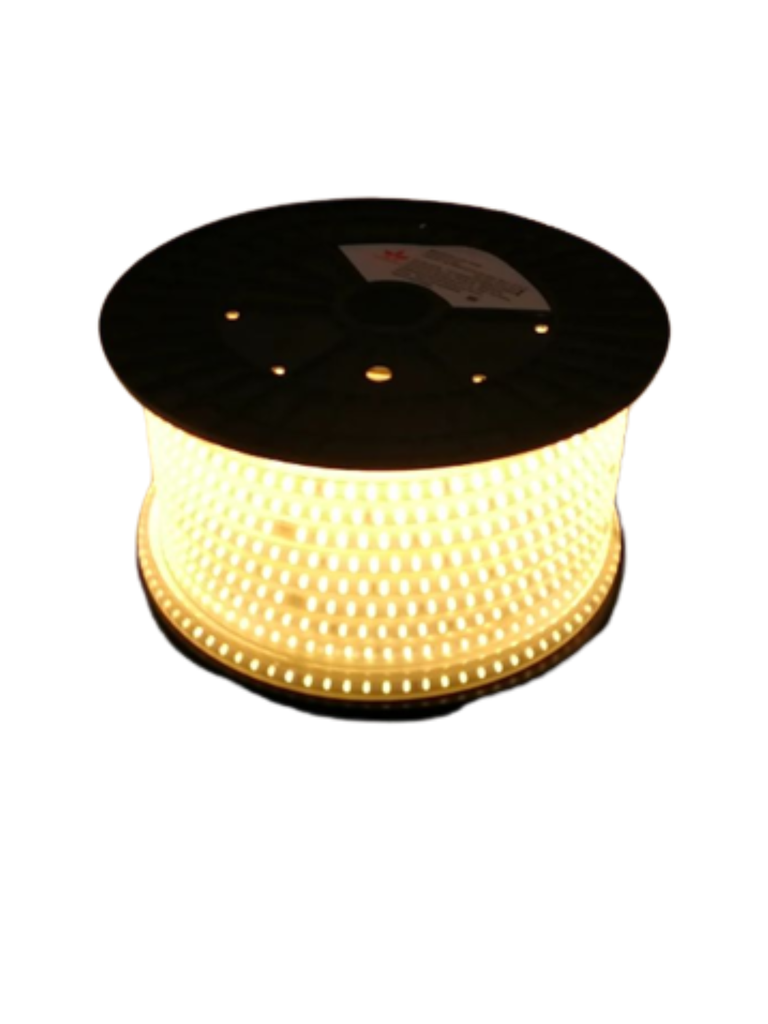 [DD-02V-0007-02A-25M] 25m - MANGUERA LED SMD2835 120 LEDS/m C/ CLAVIJA LUZ CALIDA