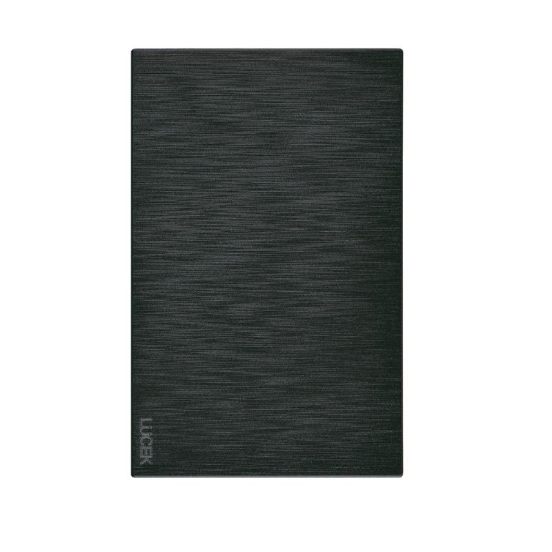 [BF1200-N] LCK - PLACA PLANA CIEGA FLAT NEGRO