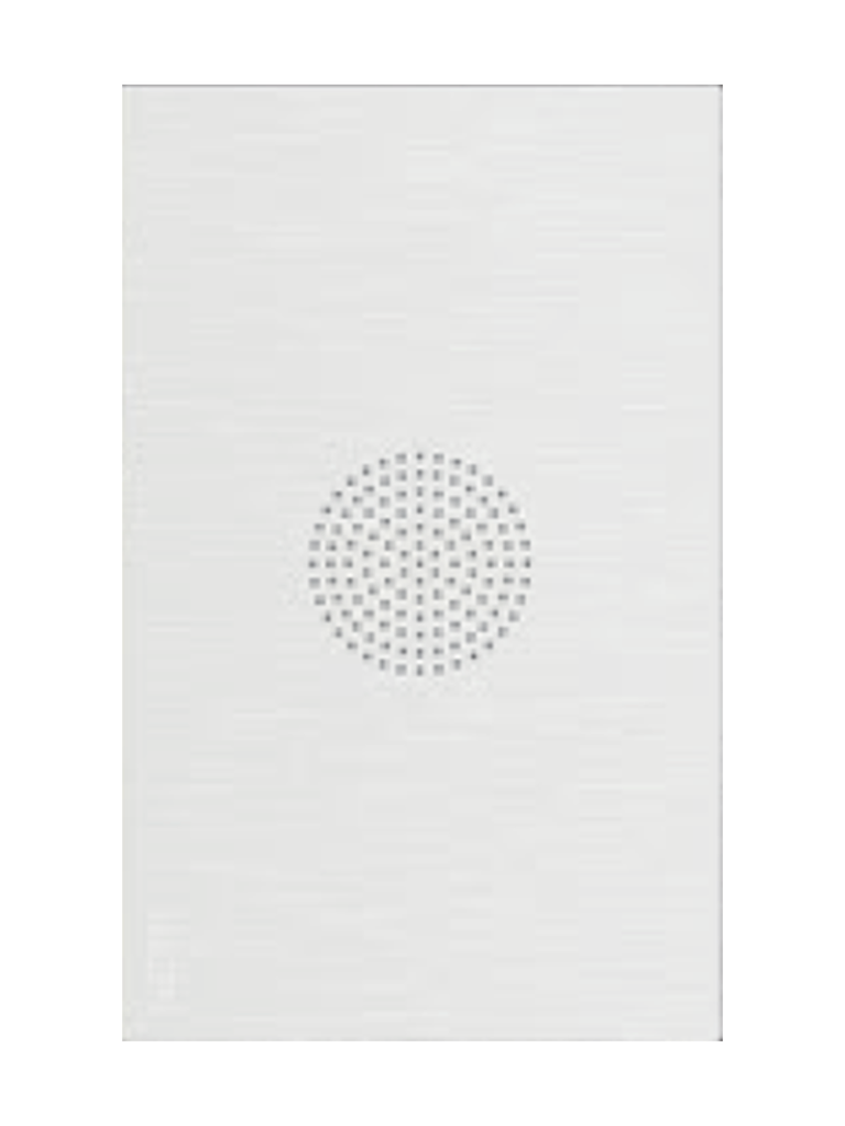 [BF15-B] LCK - PLACA PLANA CON ZUMBADOR FLAT BLANCO