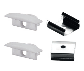 [WPE-002 / WAC-025] WIN- KIT PARA PERFIL ALUMINIO WPE-102 10 Tapas y 10 Clips