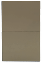 APL-502 PLACA LUXURY APAGADOR DE 2 INTERRUPTORES 3 VÍAS COLOR ORO