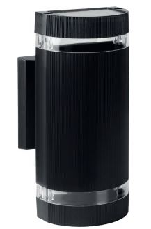 [WDE-013] WIN- LUMINARIA PARED CILINDRO PC DOBLE DISPARO 2XGU10