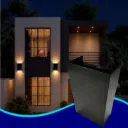 INN- LUMINARIA RECTANGULAR DOBLE DISPARO BLANCO CÁLIDO