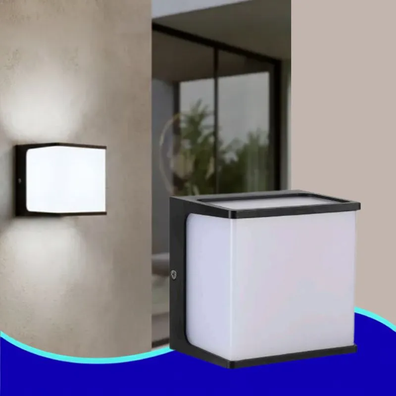 INN- LUMINARIA LED PARED CUBO DE LUZ BLANCO FRÍO