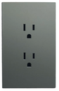 APL-404 PLACA LUXURY DE CONTACTO DOBLE COLOR GRIS OXFORD