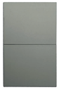 APL-402 PLACA LUXURY APAGADOR DE 2 INTERRUPTORES 3 VÍAS COLOR GRIS OXFORD