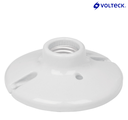 TRU- PORTALAMPARA DE PORCELANA REDONDA PARA TECHO 4-1/2"