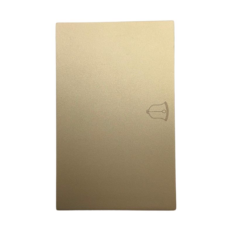 [APL-513] APL-513 PLACA LUXURY DE CONTACTO TIMBRE COLOR ORO