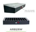 GEO - LUMINARIO ARBOTANTE  SOLAR GRIS  6W BF
