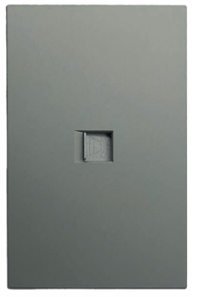 [APL-409] APL-409 PLACA LUXURY DE CONTACTO RED LAN TIPO RJ45 CAT5 COLOR GRIS OXFORD
