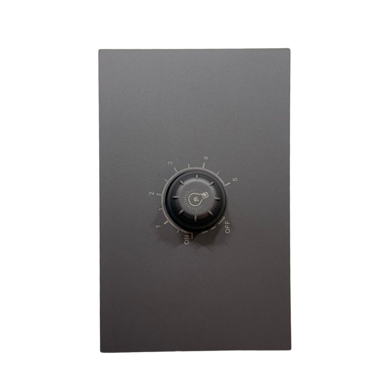 APL-411 PLACA LUXURY DE CONTACTO ATENUADOR ILUMINACIÓN MÁX. 100W COLOR GRIS OXFORD