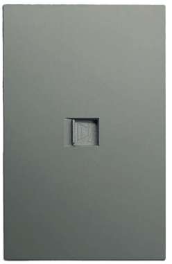 [APL-408] APL-408 PLACA CONTACTO TELEFONICO LUXURY GRIS OXFORD