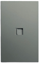 APL-408 PLACA CONTACTO TELEFONICO LUXURY GRIS OXFORD