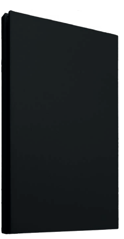 APL-601 PLACA LUXURY APAGADOR DE 1 INTERRUPTOR 3 VÍAS COLOR NEGRO