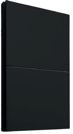 [APL-602] APL-602 PLACA LUXURY APAGADOR DE 2 INTERRUPTORES 3 VÍAS COLOR NEGRO