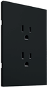 APL-604 PLACA LUXURY DE CONTACTO DOBLE COLOR NEGRO