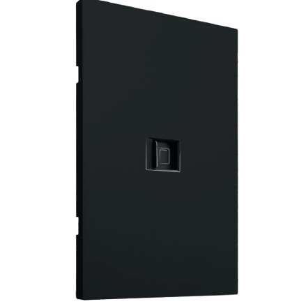 [APL-609] APL-609 PLACA LUXURY DE CONTACTO RED LAN TIPO RJ45 CAT5 COLOR NEGRO