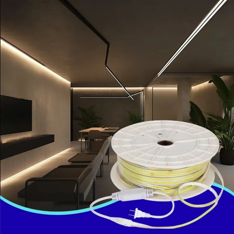 [WMA-021] WIN- MANGUERA LED COB 288LEDs/M ROLLO 25M 250W 127VCA EXTERIOR IP65 BLANCO NEUTRO 4000K