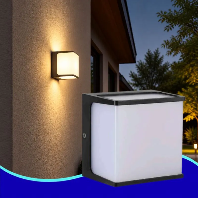 [ADE-041] INN- LUMINARIA LED PARED CUBO DE LUZ BLANCO CÁLIDO