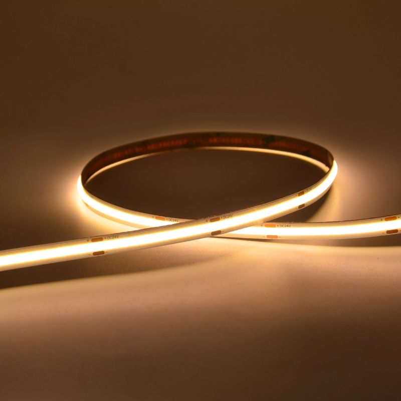 [DD-15V-0012-02A] ILV- TIRA LED 10M COB LUZ CALIDA CONTINUA 2835 8MM 24V 90w