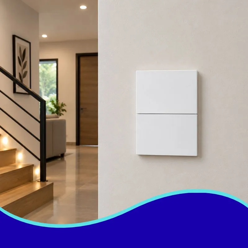 [APL-702] APL-702 PLACA LUXURY APAGADOR DE 2 INTERRUPTOR 3 VIAS COLOR BLANCO
