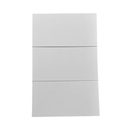 APL-703 PLACA LUXURY APAGADOR DE 3 INTERRUPTOR 3 VIAS COLOR BLANCO