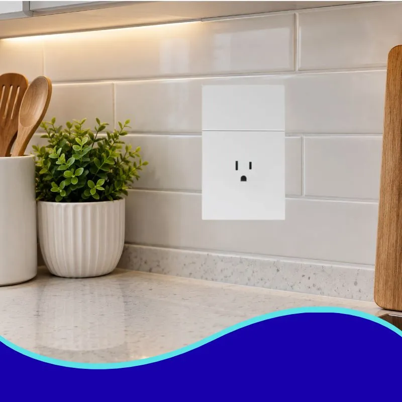[APL-705] APL-705 PLACA LUXURY CONTACTO SENCILLO Y APAGADOR DE 1 INTERRUPTOR 3 VIAS COLOR BLANCO