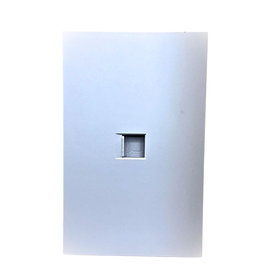[APL-709] APL-709 PLACA LUXURY CONTACTO RED LAN TIPO RJ45  COLOR BLANCO