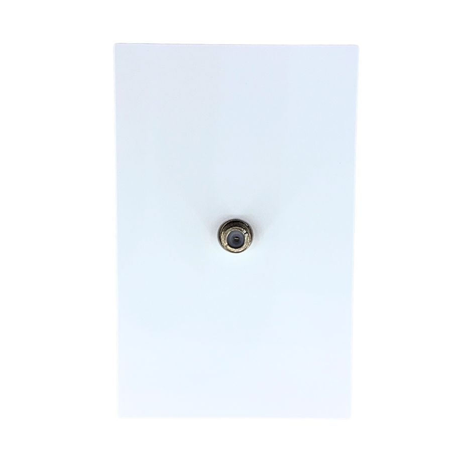 [APL-710] APL-710 PLACA LUXURY CONTACTO TELEVISIÓN  COLOR BLANCO