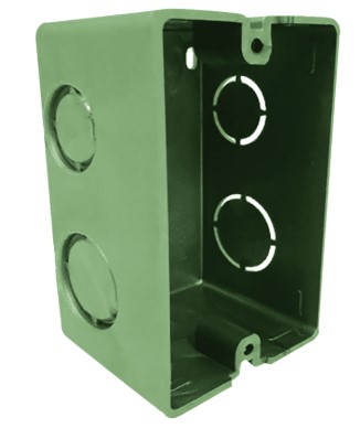 SAN- CAJA TIPO CHALUPA 2X4 PLÁSTICO RECTANGULAR