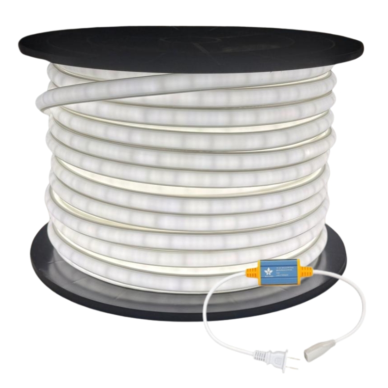 [DD-14V-0008-01A-50M] ILV- MANGUERA NEON 2835 50M LUZ BLANCO FRIO C/ 3 CONECTORES