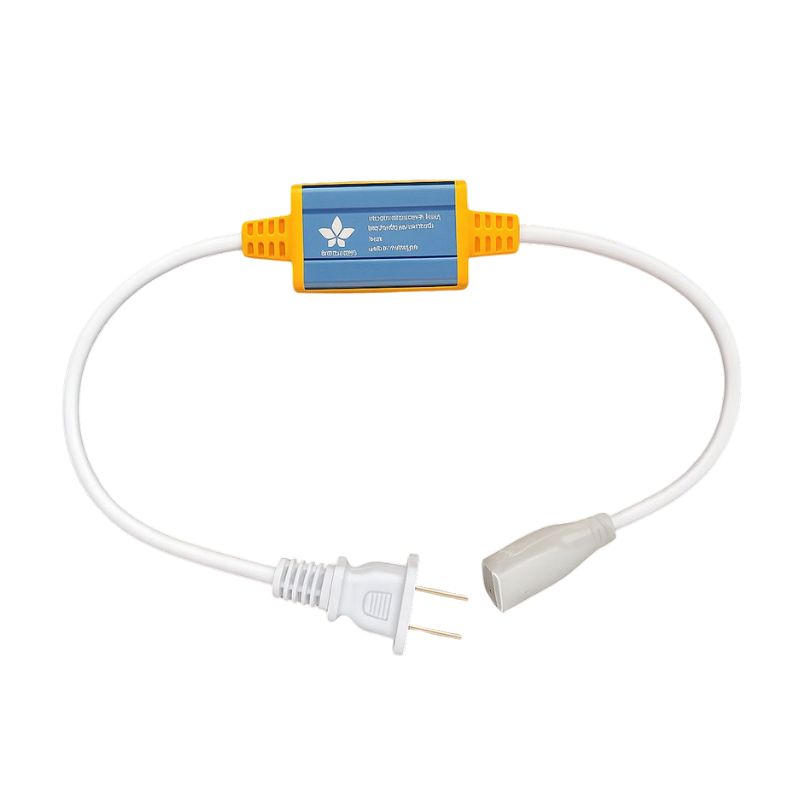 ILV- CABLE DE PODER P/ MANGUERA NEON BROCHE 110V 2835 9MM