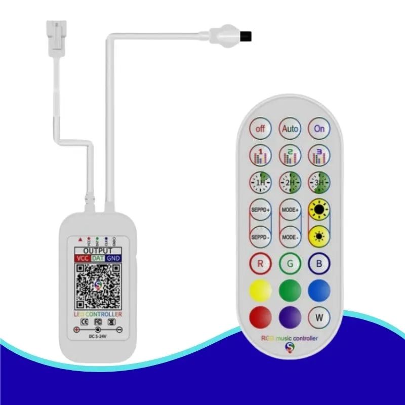 [CNTRY-BTAR-BL] GX- CONTROLADOR 5V-24V BLUETOOTH AUDIORITMICO RAYO