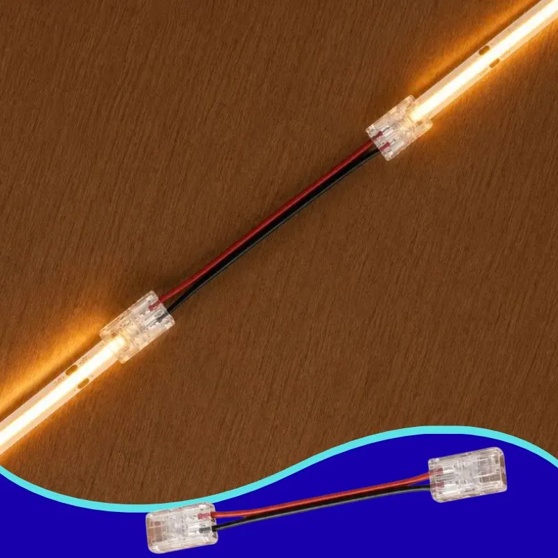GX- CONECTOR BROCHE DOBLE C/CABLE COB 8MM