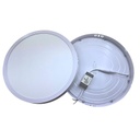 LEL- 2pack PANEL SOBREPONER REDONDO 24W BLANCO FRIO