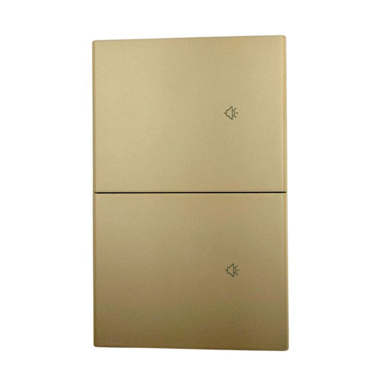 [APL-516] APL-516 PLACA LUXURY SMART WiFi BT APAGADOR DE 2 INTERRUPTORES DORADA