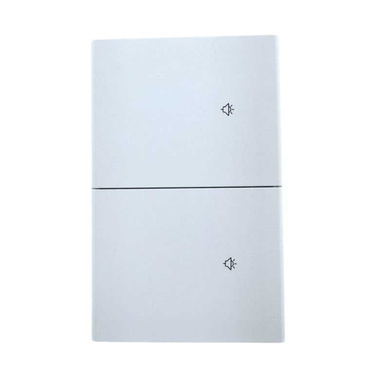 [APL-716] APL-716 PLACA LUXURY SMART WiFi BT APAGADOR DE 2 INTERRUPTORES BLANCA