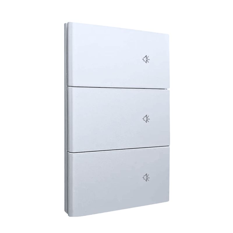 [APL-717] APL-717 PLACA LUXURY SMART WiFi BT APAGADOR DE 3 INTERRUPTORES BLANCA