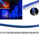 5m TIRA NEON 2da GEN 12V 120L/M 6MM AZUL