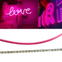 5m TIRA NEON 2da GEN 12V 120L/M 6MM ROSA