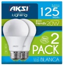 AKS- FOCO LED 2 PACK 20W ECO LUZ BLANCA
