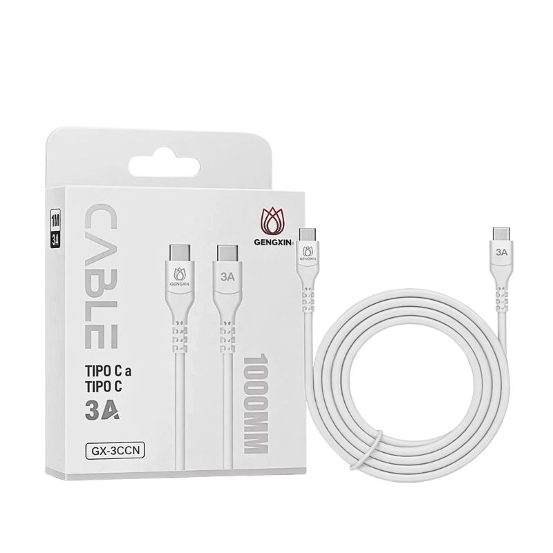 GX- CABLE TIPO C A TIPO C BLANCO