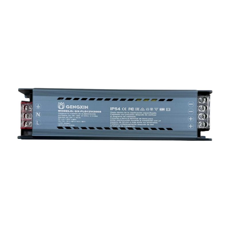 GX- FUENTE DE PODER SEMI EXTERIOR-12V-200W IP54