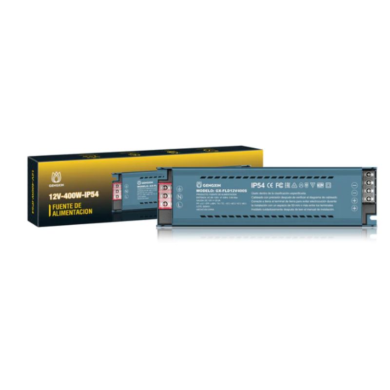 GX- FUENTE DE PODER SEMI EXTERIOR-12V-400W IP54