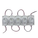 GX- 5pz MODULO SUPER LED CON OPTICA 1.4W BLANCO FRIO 12v